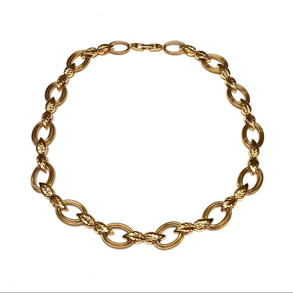 Napier / Vintage Gold-Toned / Chain Necklace - Picture 1 of 2
